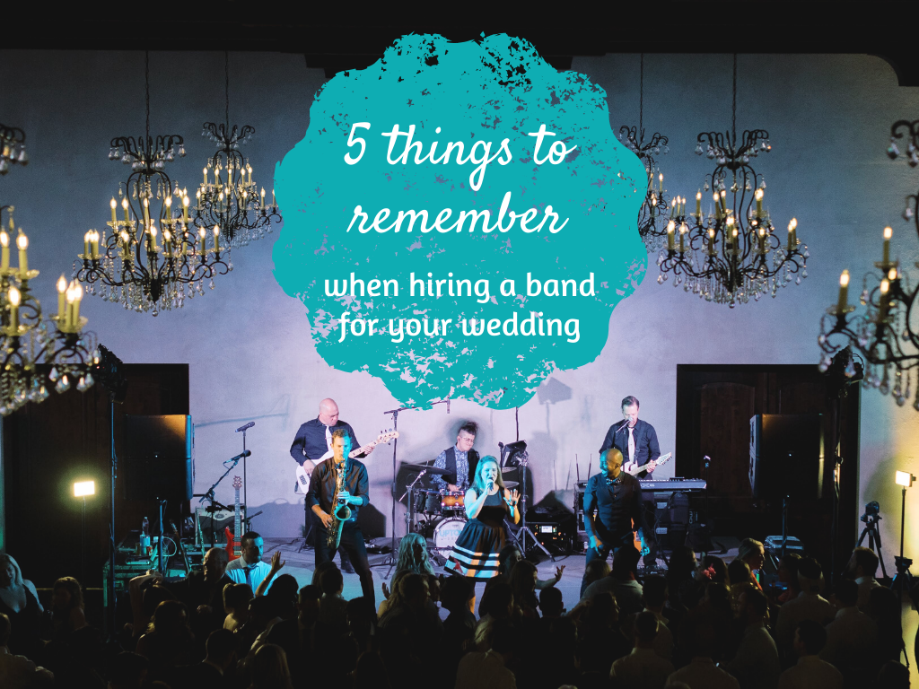 5 Things To Remember When Hiring A Band For Your Wedding – Truly ...