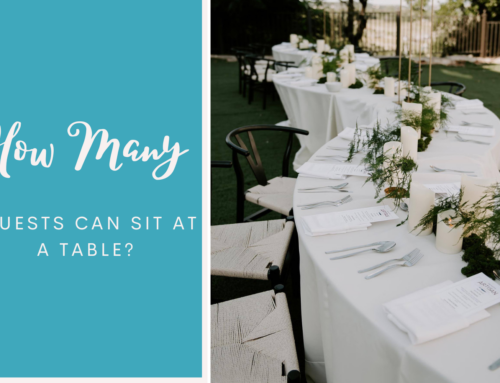 How many guests can sit at a table?